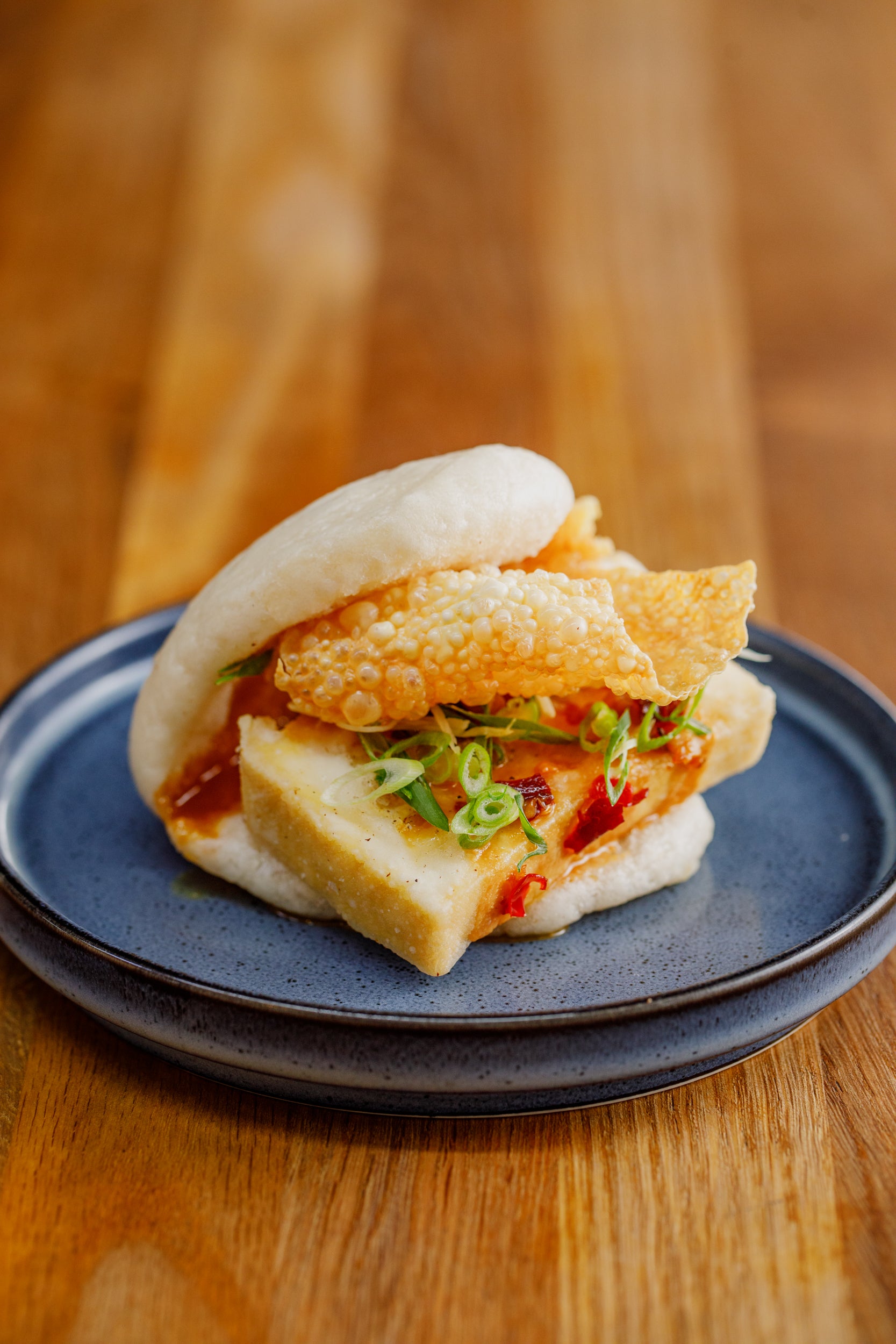 Vegan Sesame and Chilli Tofu Bao