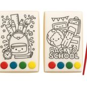 Back To School Paint-A-Cookie