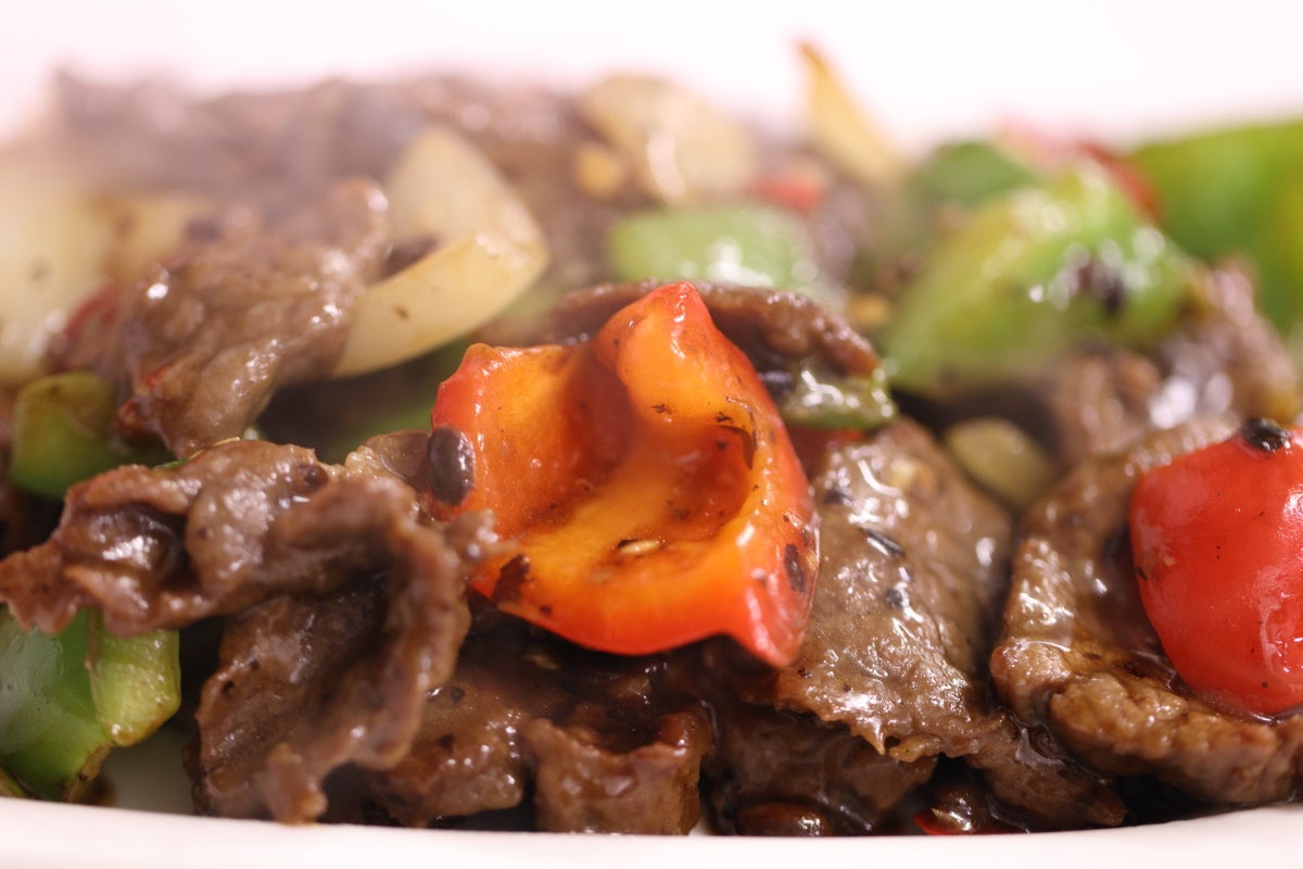 Beef in Chilli and Black Bean Sauce