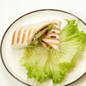 Grill Halloumi Wrap