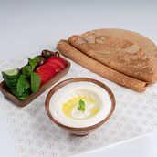 Labneh Saj Platter