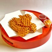 Waffle Cut Fries