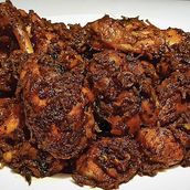 Chicken Charcol Black Paper