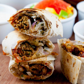 Kabab Orfali Arabic Sandwich