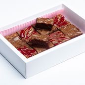 Fudgy brownies - box of 3 pieces