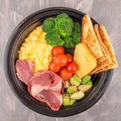 Bacon Scrambled Egg Meal