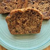 Banana Walnut Choco Slice