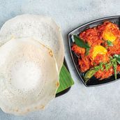 Appam Egg Roast