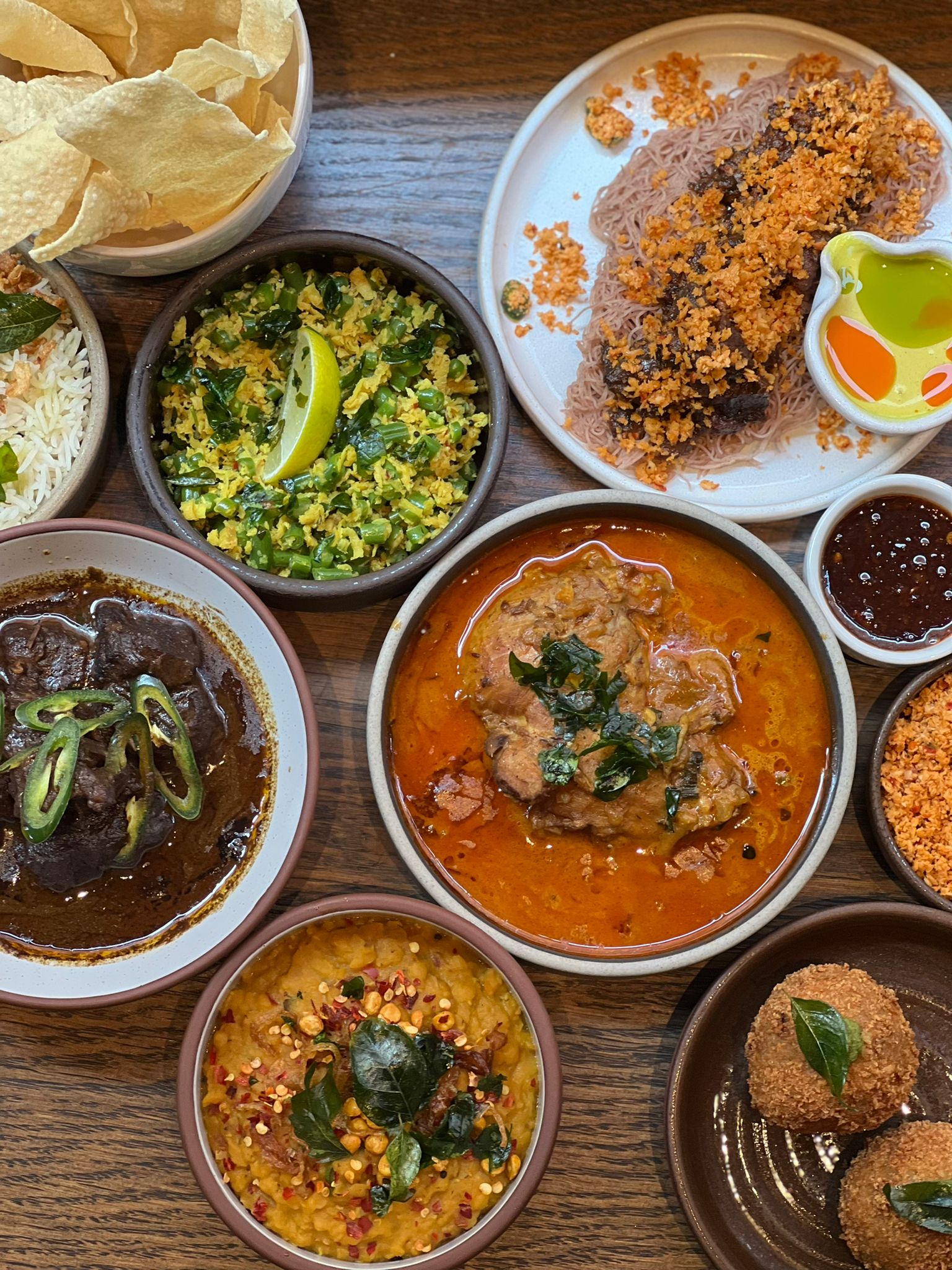 Sri Lankan Family Feast for 4