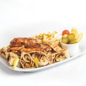 Double Arabic Cut Chicken Shawarma 