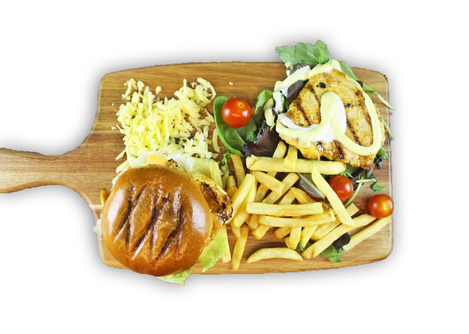 Double Beef Burger Meal