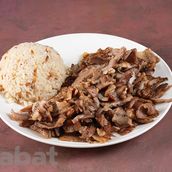 1 Portion Doner with Rice