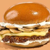 Swiss Mushroom Burger (Chicken/Beef)