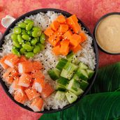 Kauai Crab Sticks Poke Bowl