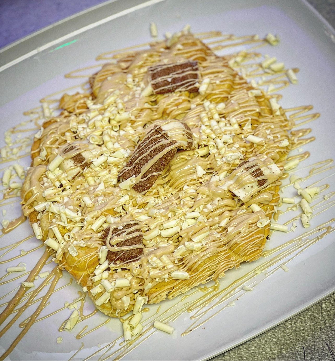 ��Snowflakes Bubble Waffle��