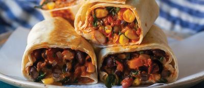 Mixed Veg Cheese Burrito
