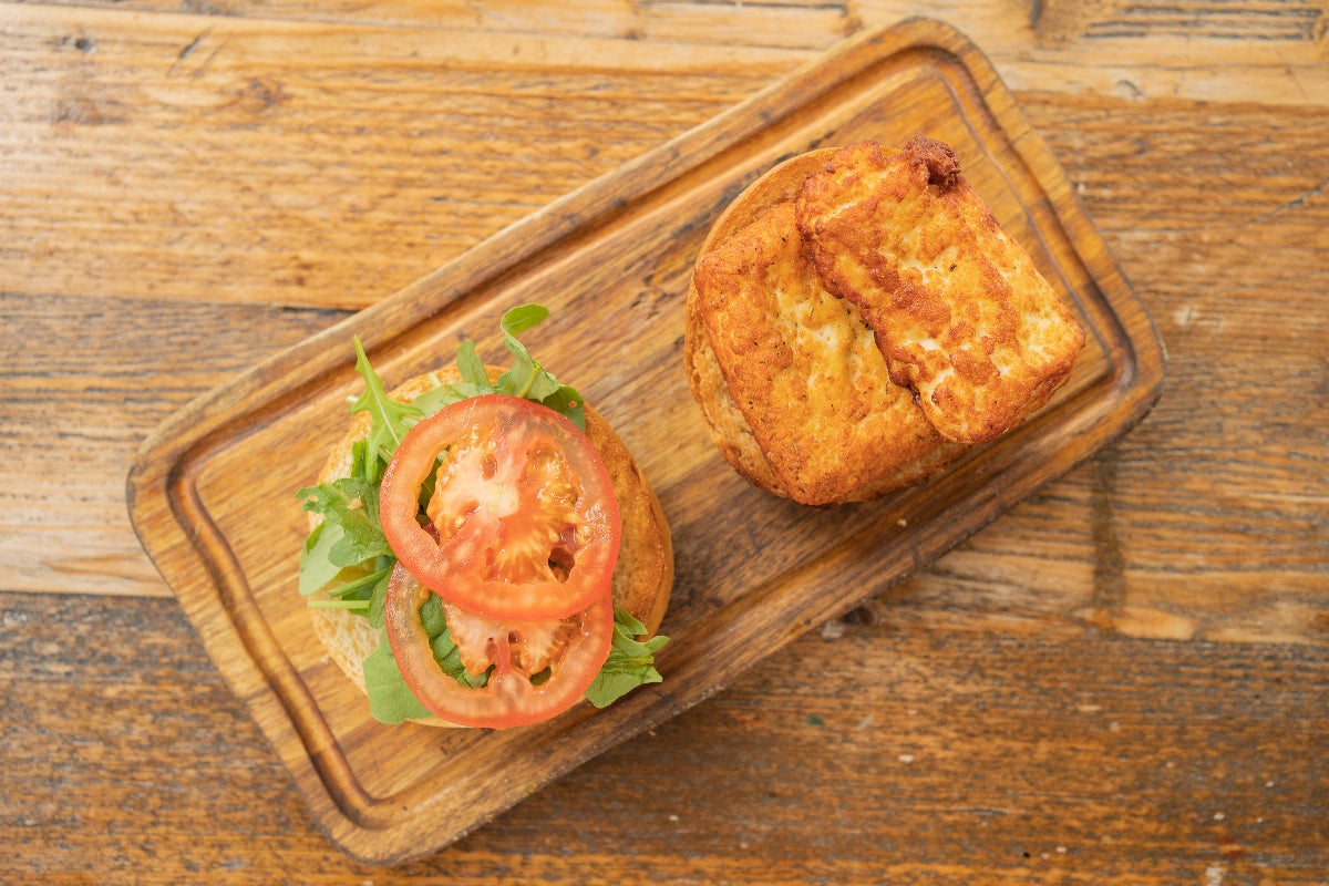 Halloumi burger Supper