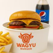 Classic Wagyu Burger Meal