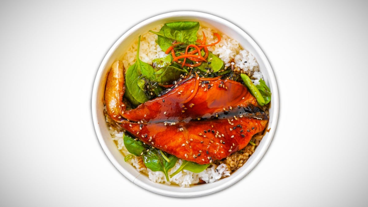 Pan Fried Salmon Terriyaki
