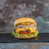 Beef Mushroom Burger