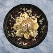Banana Crumble Acai Bowl