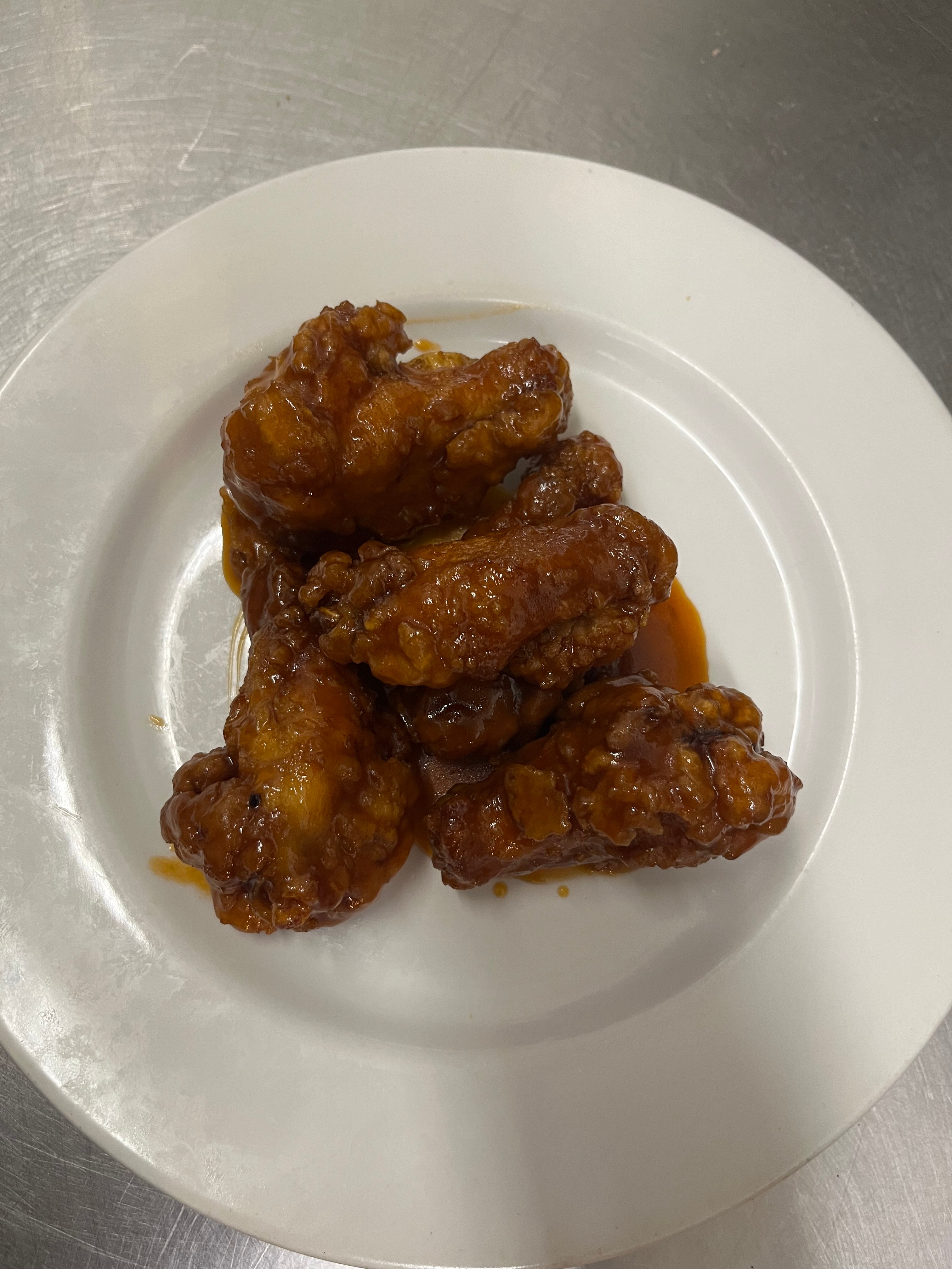 Chicken Wings in Cantonese Sauce (6 Pieces)中式鸡翅