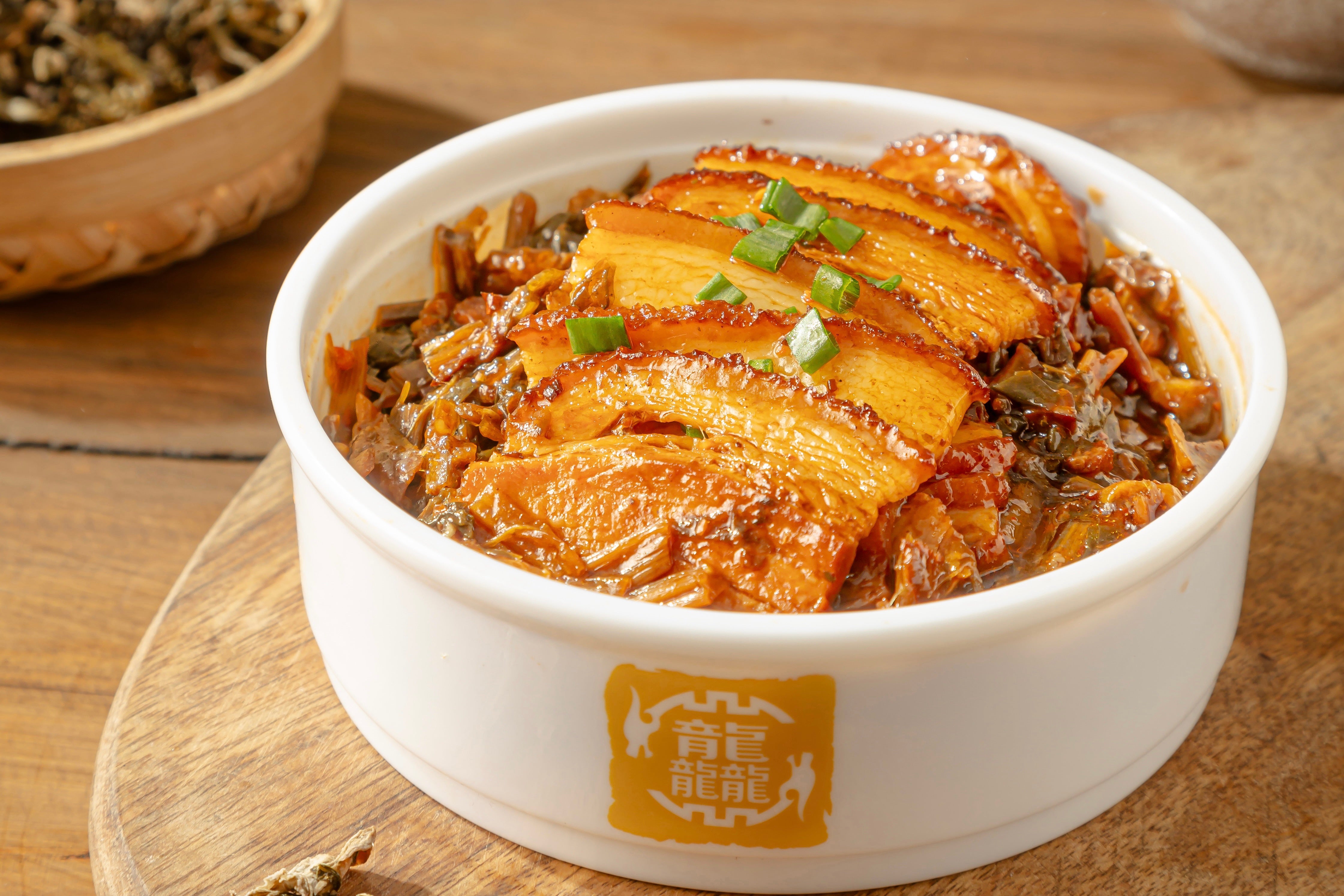 Steamed Pork with Preserved Mustard Greens 梅菜扣肉