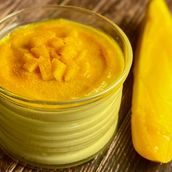 Turmeric Mango Cheese Cake