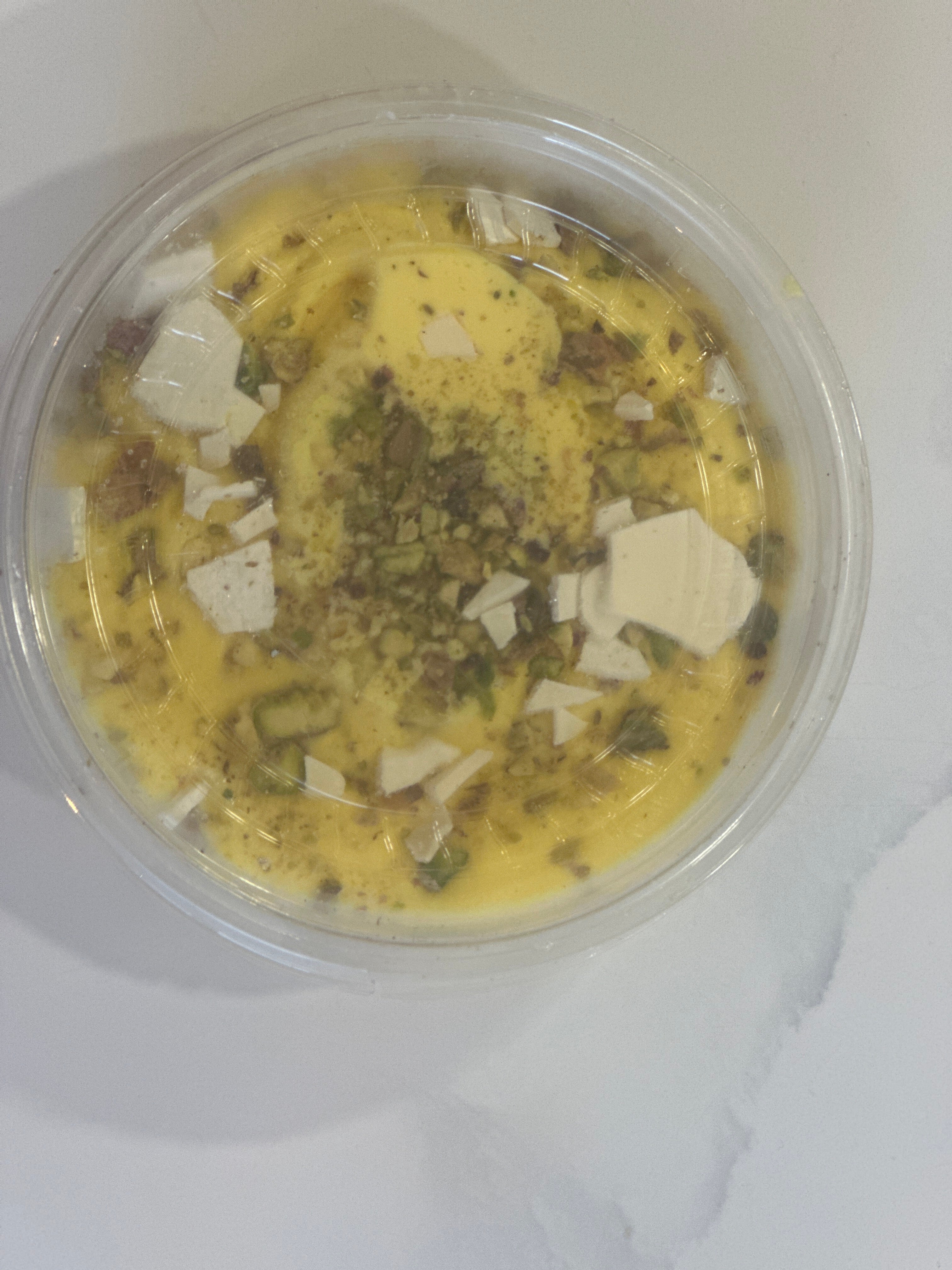 Pistachio Saffron Ice Cream