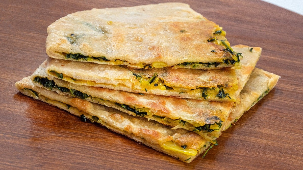 Vegetable Stuffed paratha