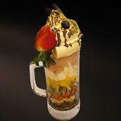 Emperator Cocktail With Cream