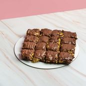 Dubai Viral Chocolate pistachio brownies-2pcs