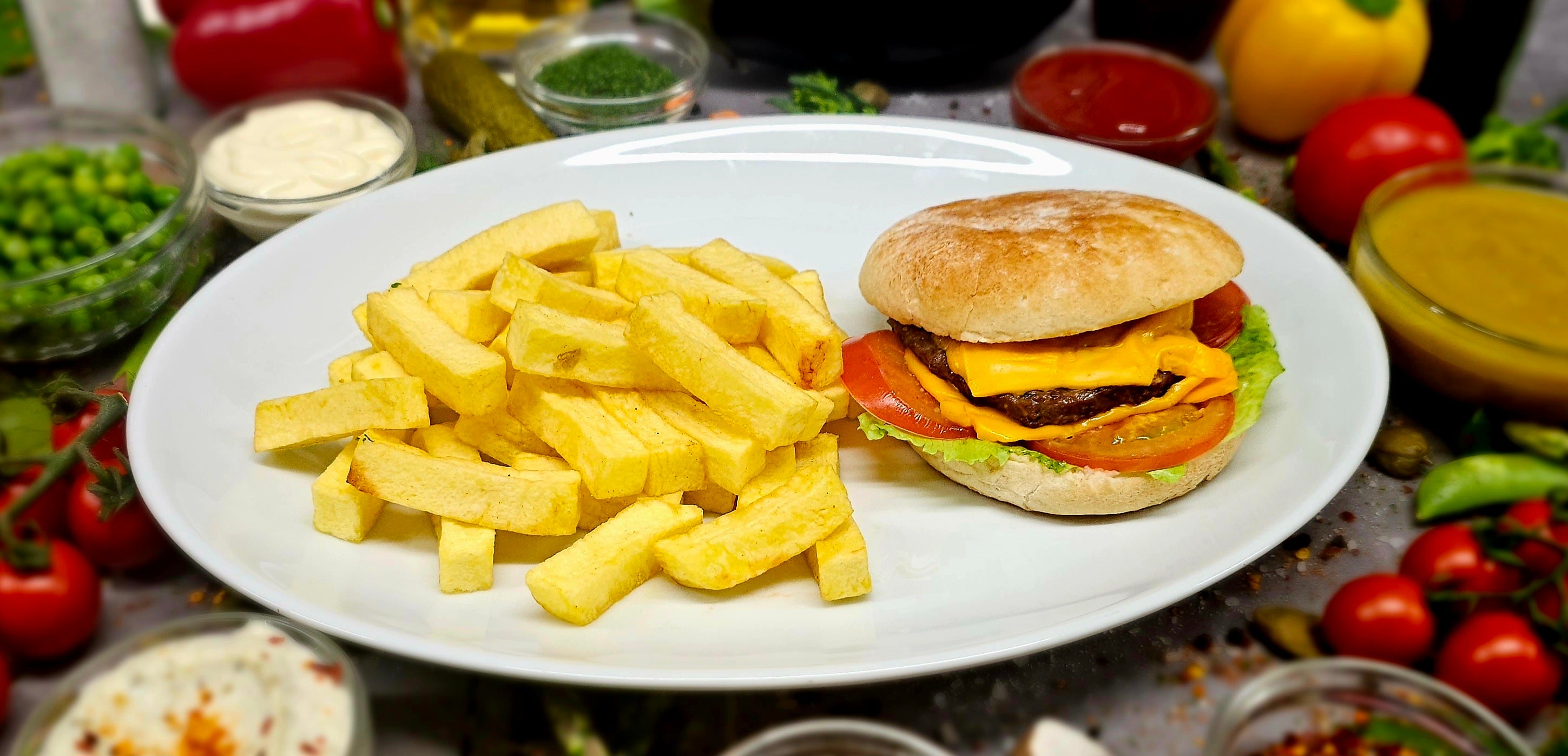 1/4 Pounder and Chips