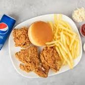 JUMBO MEAL (4PCS CHICKEN+FRIES+BUN + COLESLAW 2 PEPSI)