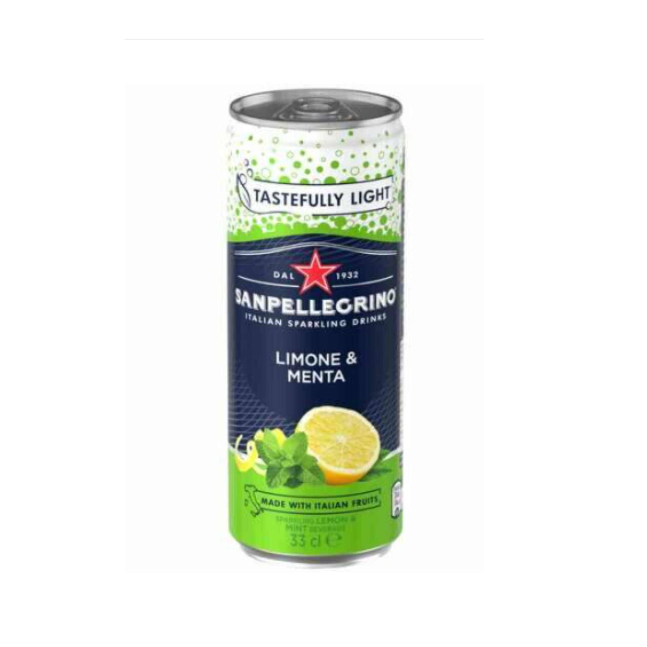 Mint Lemon San Pellegrino Can