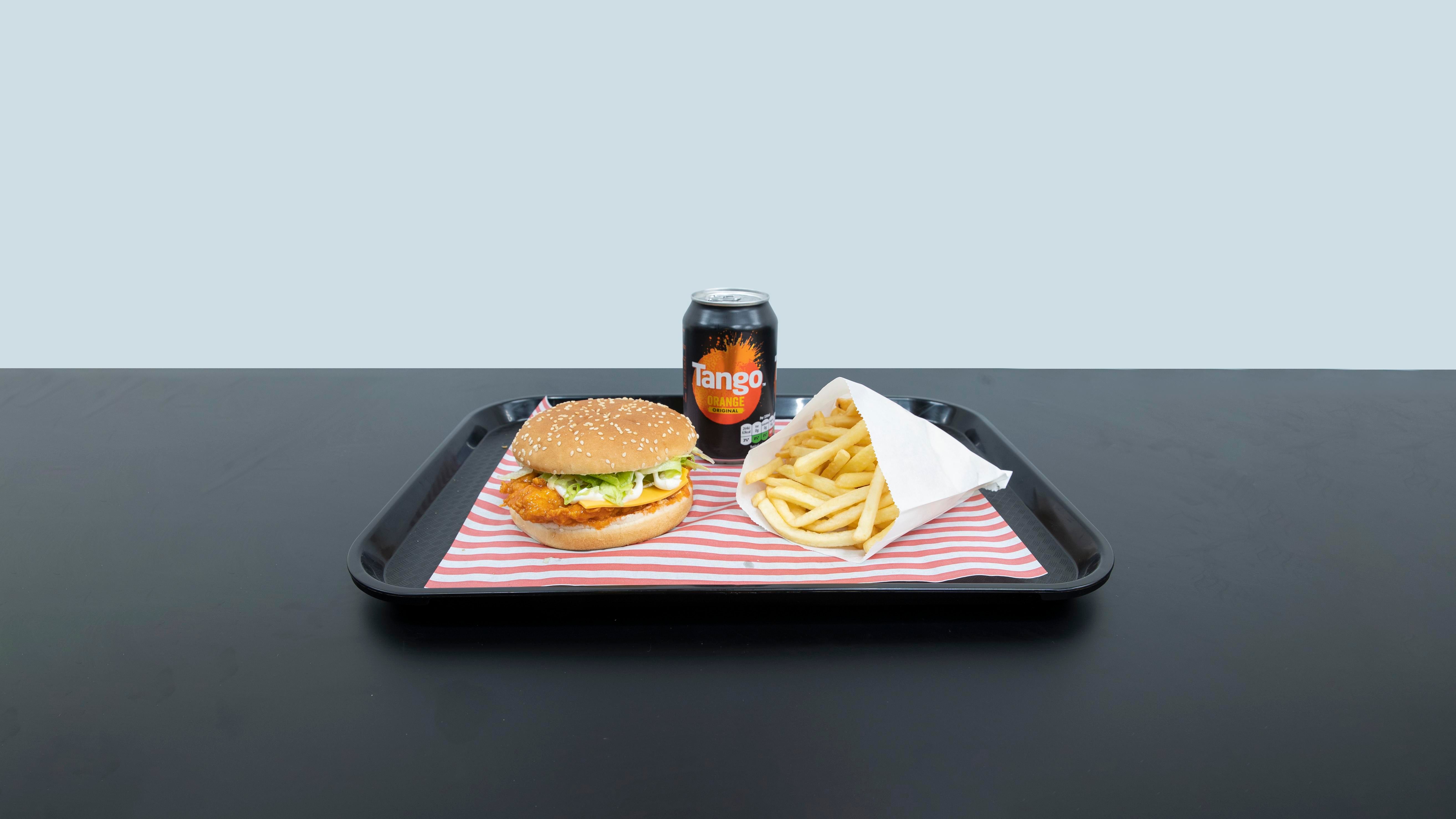 Clucking Hot Chicken Burger