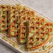 Pistachio Waffle