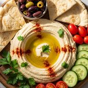 Plain Hummus Plate