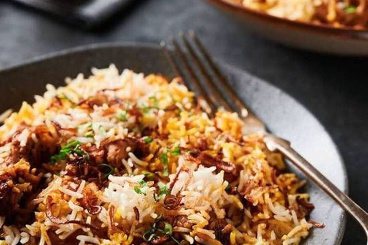 Chicken Biryani On the Bone with Boneless Chicken 65