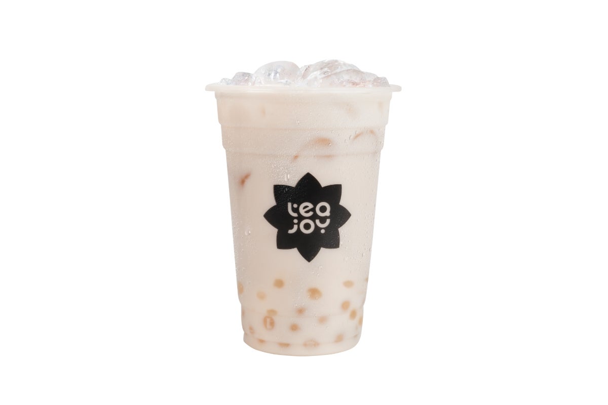 Strawberry Milk & Lychee Boba