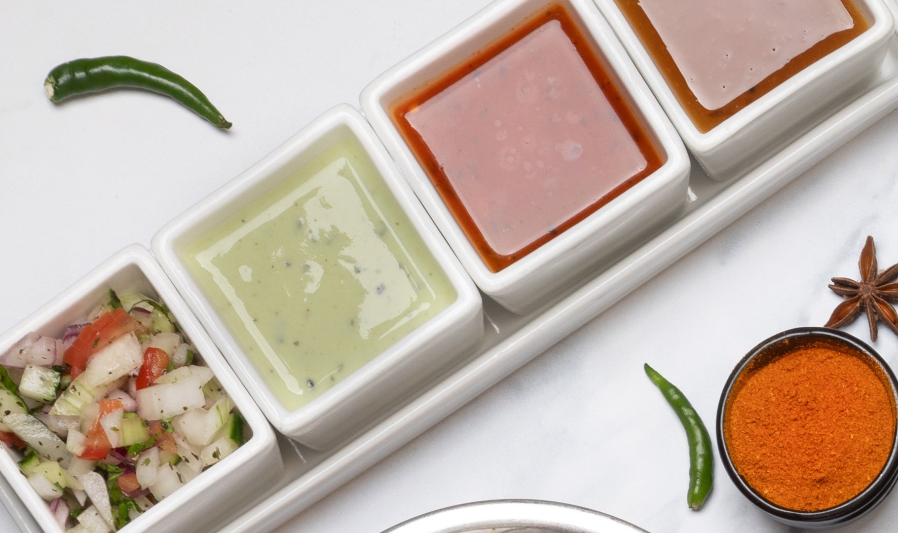 Pickle & Chutney Tray