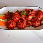 Buff Chilly Momos