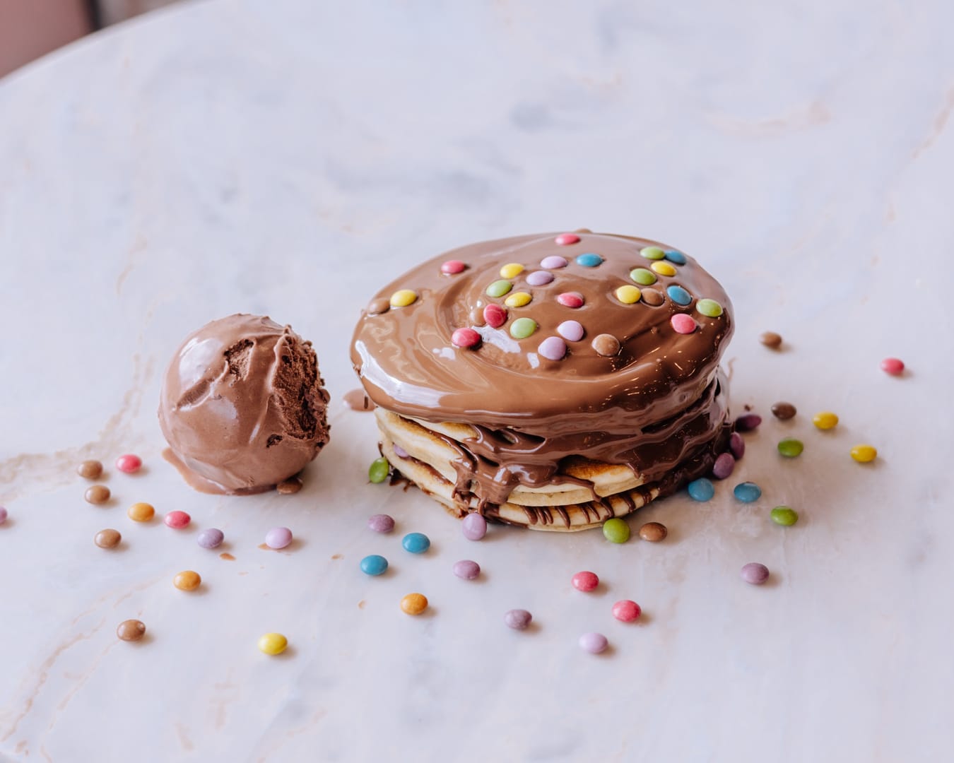 Smarties Pancake...