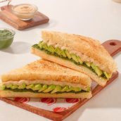 Avocado Hummus Sando