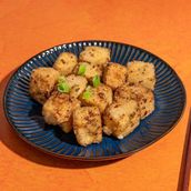 Crispy Garlic Tofu