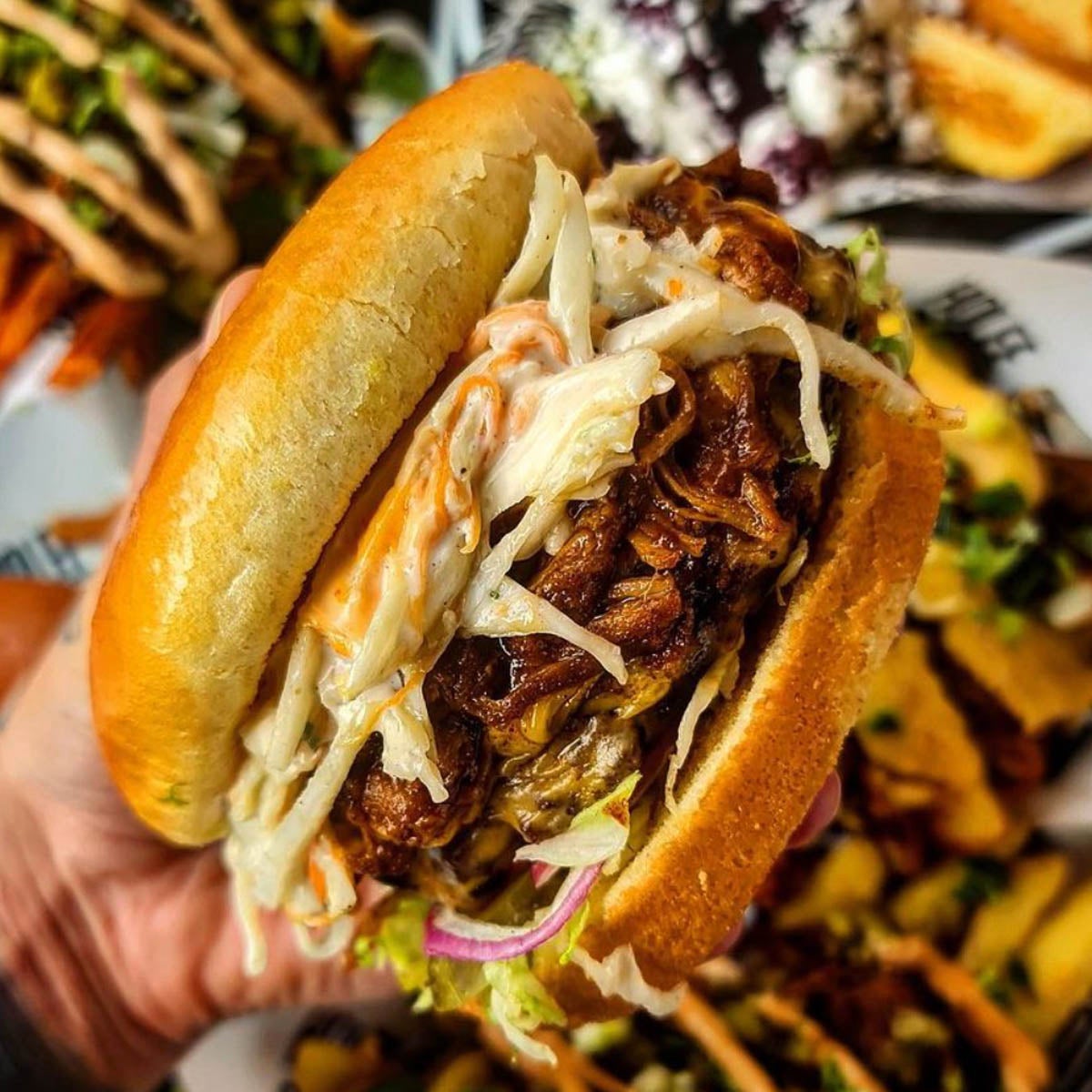 Piggy in the Middle Burger