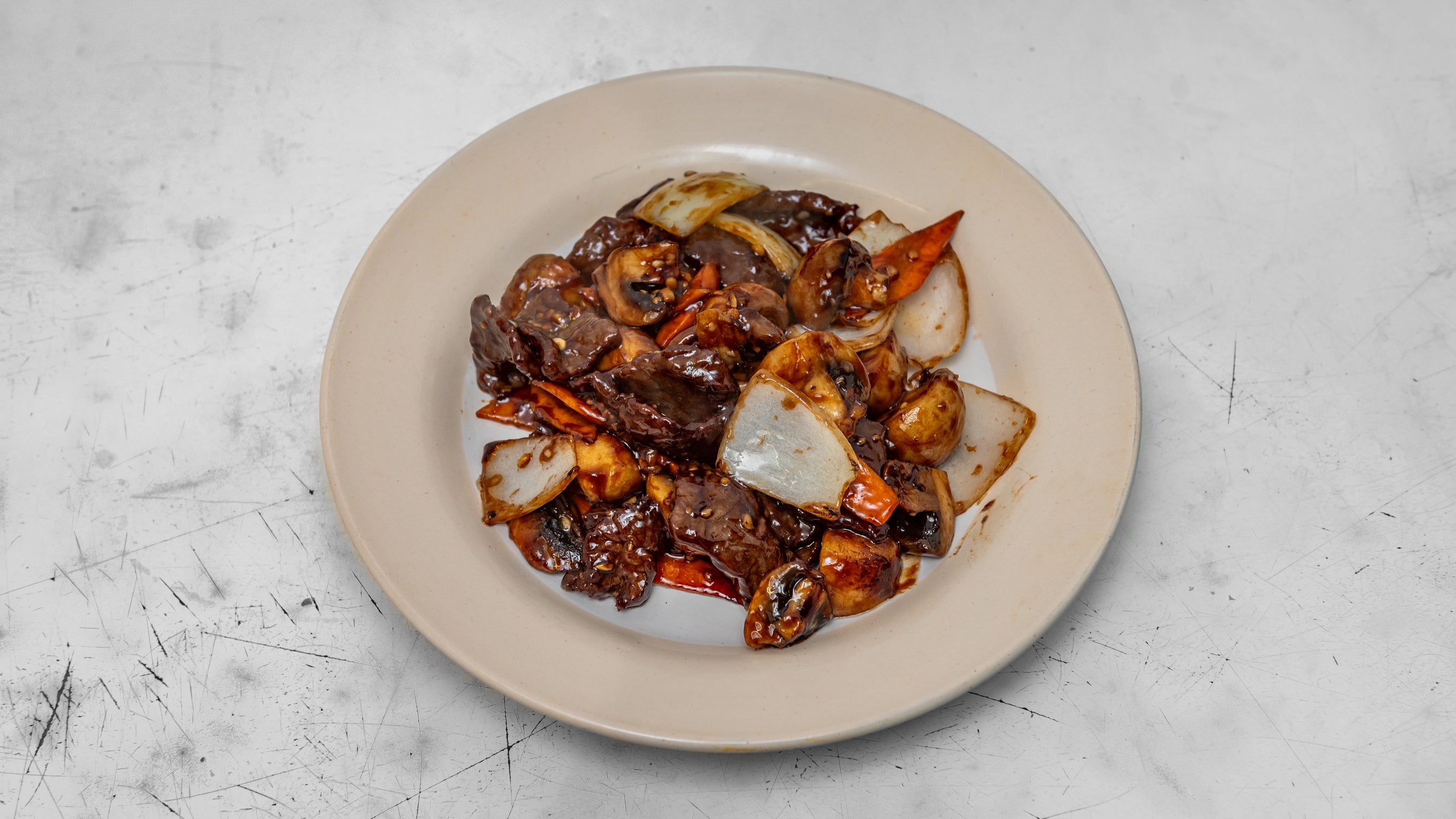 Beef with Mushrooms