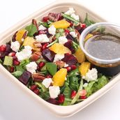  Beetroot salad with pomegranate