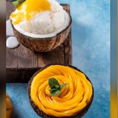 Coconut Mango Sticky Rice