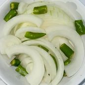 Mix Onions And Green Chili